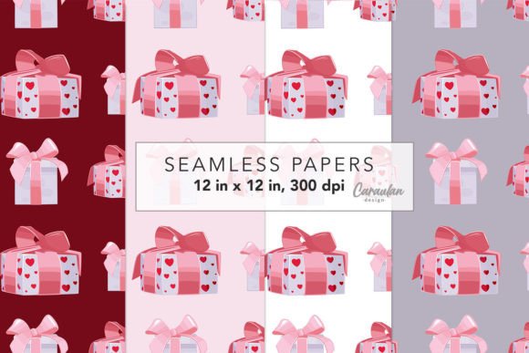 Download Love Digital Paper Valentine's Day Set - Valentine's day Collection
