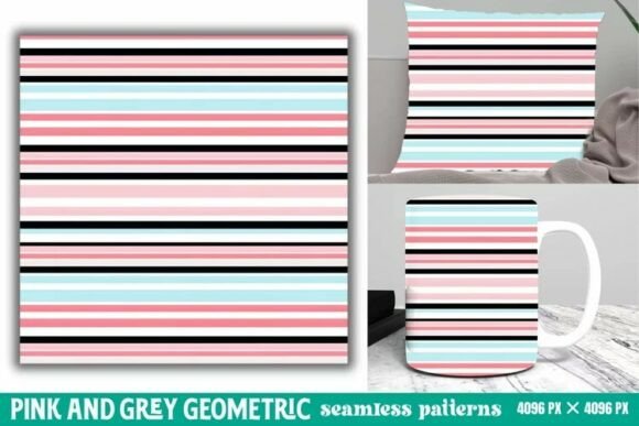 Download Pink and Grey Geometric Digital Paper - Geometric digital paper Collection