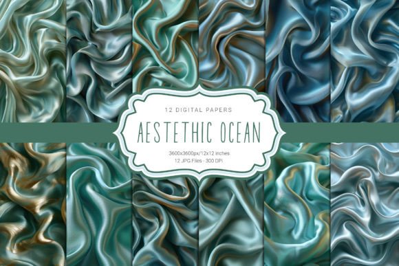 Download Teal Silky Textures - Silk Collection