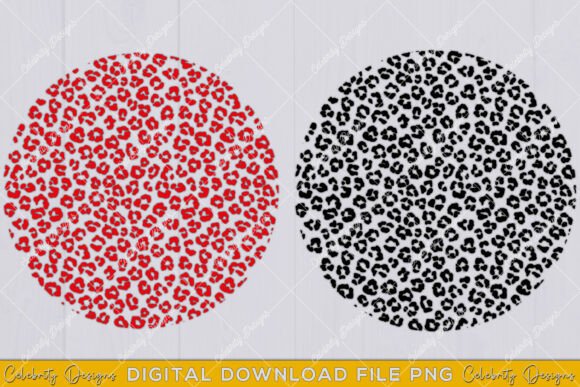 Download Circle Leopard Patterns Valentine's Day - Valentine's day Collection