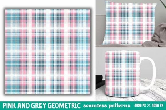 Download Pink and Grey Geometric Digital Paper - Geometric digital paper Collection