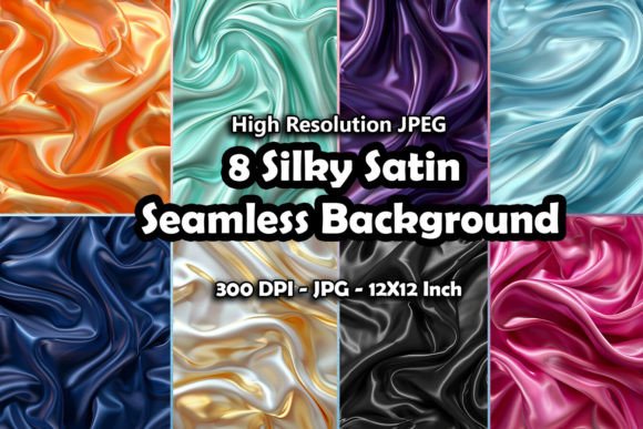 Download 8 Silky Satin Seamless Background JPG - Silk Collection