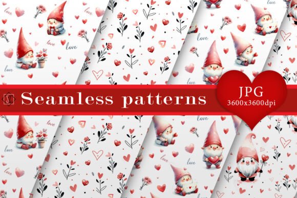 Download Seamless Patterns/Valentine's Day - Valentine's day Collection